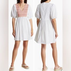 Madewell Embroidered Cotton Poplin
Minidress